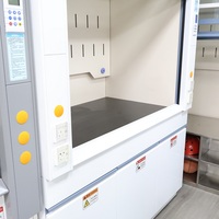 Campana de Extracción de Gases para Laboratorio en Oferta, Armario de Ventilación para Laboratorio en Acero/PP/Acero Inoxidable (Opcional) para Laboratorio Químico