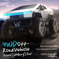 JJRC Nouvelle Camionnette Cyber en Métal à l'Échelle 1:5 pour Voiture Tout-Terrain 4x4 Big-Foot Télécommandée RC pour Garçons