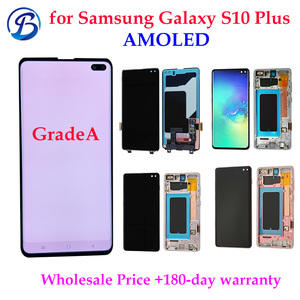 Original pour <span class=keywords><strong>Samsung</strong></span> Galaxy S10 Plus <span class=keywords><strong>SM</strong></span>-<span class=keywords><strong>G975F</strong></span> certifié <span class=keywords><strong>Samsung</strong></span> S10 Plus 6.4 "dynamique AMOLED 3040x1440 avec cadre d'empreintes digitales - Product Image 4
