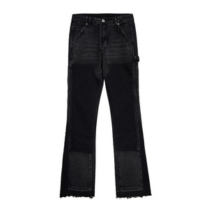 Slim Fit Premium Stretchy Denim Material Carpenter Flare <b>Jeans</b> for <b>Men's</b> - Product Image 1