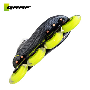 Patins à roulettes <span class=keywords><strong>de</strong></span> <span class=keywords><strong>hockey</strong></span> en ligne exclusifs pour l'Asie <span class=keywords><strong>GRAF</strong></span> MAXX19 avec rembourrage en mousse à mémoire <span class=keywords><strong>de</strong></span> forme en microfibre - Product Image 5