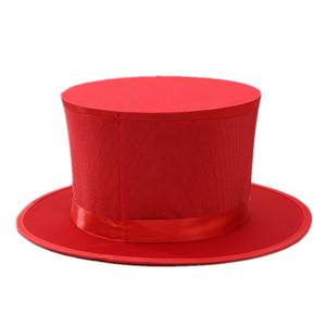 <span class=keywords><strong>Cappello</strong></span> a cilindro pieghevole da Poker pieghevole per maghi cappelli magici essenziali per oggetti di scena Magic Gimmick per maghi accessori per maghi - Product Image 5