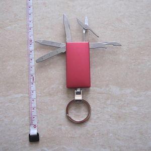 Multitools Stainless Steel Fashion <b>Beer</b> Bottle Opener Pocket Knife Folding Scissors Rectangle Shape Durable Lightweight - Product Image 5