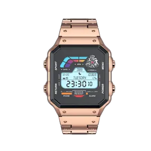 2024 สไตล์ใหม่Rose Gold Aw38 Smartwatchหน้าจอฟิตเนสTracker Sleep MonitorกีฬาAW38 สําหรับผู้หญิงPK Aw35 12