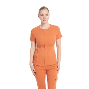 Großhandel leichte elastische Stretch Frauen Peeling oben und unten schöne coole Mode Peeling Anzug Design