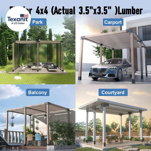 Support de fixation de toit durable et résistant aux intempéries pour gazebo et pergola - Product Image 6