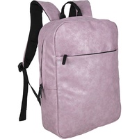 Sac à dos décontracté pour ordinateur portable en cuir PU, minimaliste, antivol, sac à dos scolaire