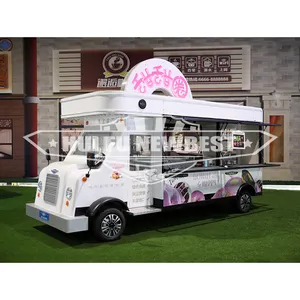 新抵达定制街头移动餐车/食品自动售货车/香肠和冰淇淋销售拖车