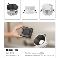 GOSUN IP65 Éclairage encastré LED étanche en aluminium 15W 20W 32W 42W pour plafond
