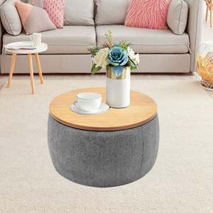 Organizador de Almacenamiento de Tela Personalizado, Contenedor Redondo con Tapa, Organizador Decorativo de Alta Calidad - Product Image 6