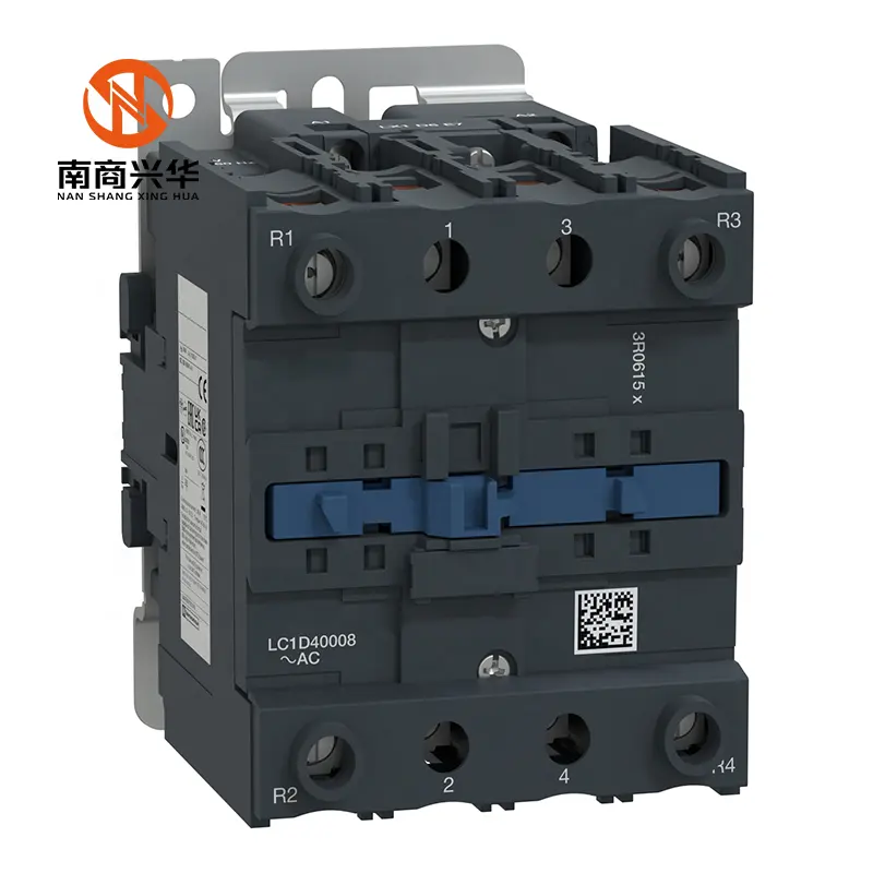 LC1D40008F7四重極接触器4P(2NO + 2NC) 60Aコイル電圧110V AC 50/60HZ新品オリジナル