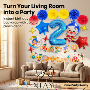 Nuevo Set de Globos de Aluminio de <span class=keywords><strong>Payaso</strong></span> <span class=keywords><strong>Plim</strong></span> para Fiestas, Cumpleaños, Eventos, Disfraces, Navidad, Venta al por Mayor para Niños - Product Image 3