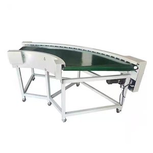 Automatic Sorting <strong>Incline</strong> Decline Curved <strong>Belt</strong> <strong>Conveyor</strong> 90 Degree 180 Degree Turning Machine With PVC PU Modular Equipment - Product Image 4