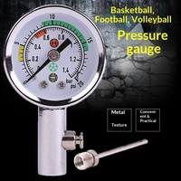 Housse de protection professionnelle pour manomètre, avec fonction de dégonflage, pour arbitres de football, basketball, volleyball, toutes saisons