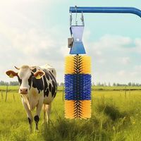 Brosse de massage rotative automatique en nylon industriel pour vaches/bovins, brosse anti-démangeaisons, brosse à gratter Dally
