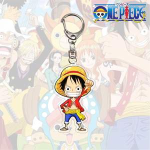 Wholesale <strong>Accessories</strong> Luffy Zoro Pendant Acrylic Animation Keychain - Product Image 2