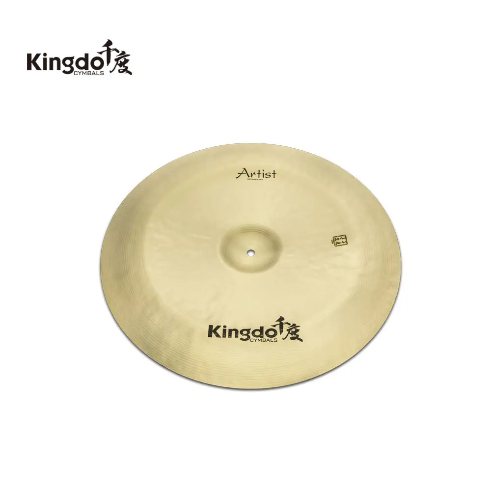 Kingdo musical instrument b20 classic series 18" china cymbals for drum set