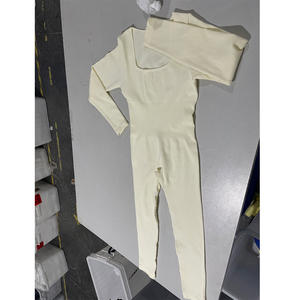 Tuta da Yoga Sexy da <span class=keywords><strong>donna</strong></span> a manica lunga senza cuciture - Product Image 5