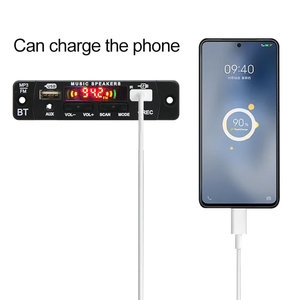 VIRE DC 5V 12V eller serbest çağrı telefon araba kayıt MP3 dekoder kurulu FM AUX radyo USB şarj aleti <span class=keywords><strong>Bluetooth</strong></span> 5.0 MP3 çalar modülü - Product Image 2