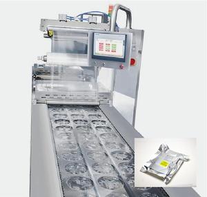 Căng phim máy đóng gói tự động Máy các nhà sản xuất da gói khay đóng gói chân không máy nhôm lá thực phẩm - Product Image 2