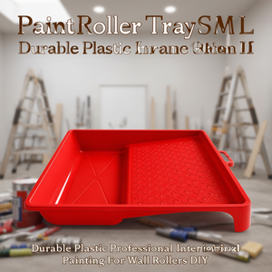 Bac à peinture pour rouleaux S M L en plastique durable, professionnel, pour peinture intérieure et extérieure, pour rouleaux à peinture murale, bricolage - Product Image 3