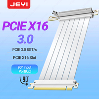 Câble Riser PCIe 3.0 X16 blanc avec rallonge à angle droit à 90 ° pour RTX 4090/4080/4070 Mining Rig M.2 Adapter Stock & Used