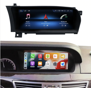 Autoradio Android 13 da 10.25" con 4G+64G, Navigazione GPS per Mercedes Benz Classe S W221 2005-2011, Lettore Multimediale per Auto - Product Image 2