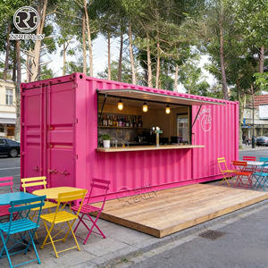 Caffetteria in Container Completamente Attrezzata, Design Personalizzato, Elegante Caffetteria Mobile in Container - Product Image 1