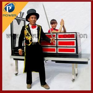 대형 무대 환상 쇼 성능 종이 접기 접기 칼 상자 매직 무대 환상 무대 쉬운 마술 트릭 판매 GMG-212 - Product Image 2