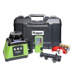<span class=keywords><strong>Huepar</strong></span> RL200HR <span class=keywords><strong>360</strong></span> haz giratorio Interior/Exterior rojo Horizontal, Kit de nivel láser giratorio autonivelante electrónico de alta precisión - Product Image 1