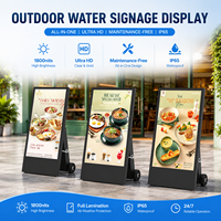 WLAN-Cloud-Verwaltete IP65-Zertifizierte Ferngesteuerte Inhaltsverwaltung Animation USB Mobilgesteuertes Multi-Screen Digital Signage Display