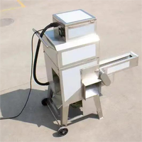 Machine de batteuse d'épluchage de maïs frais doux d'acier inoxydable/puissance de décortiqueur de maïs 2kw mini décortiqueur et batteuse de maïs