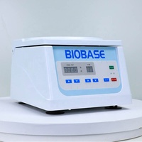 BIOBASE Chine Table Top Centrifugeuse à basse vitesse 4000 tr/min DC mini centrifugeuse sans brosse pour laboratoire