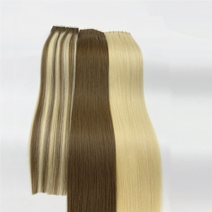Cinta de salón en extensiones de cabello Cinta invisible de cabello humano Remy virgen de cutícula completa en extensión de cabello humano - Product Image 2
