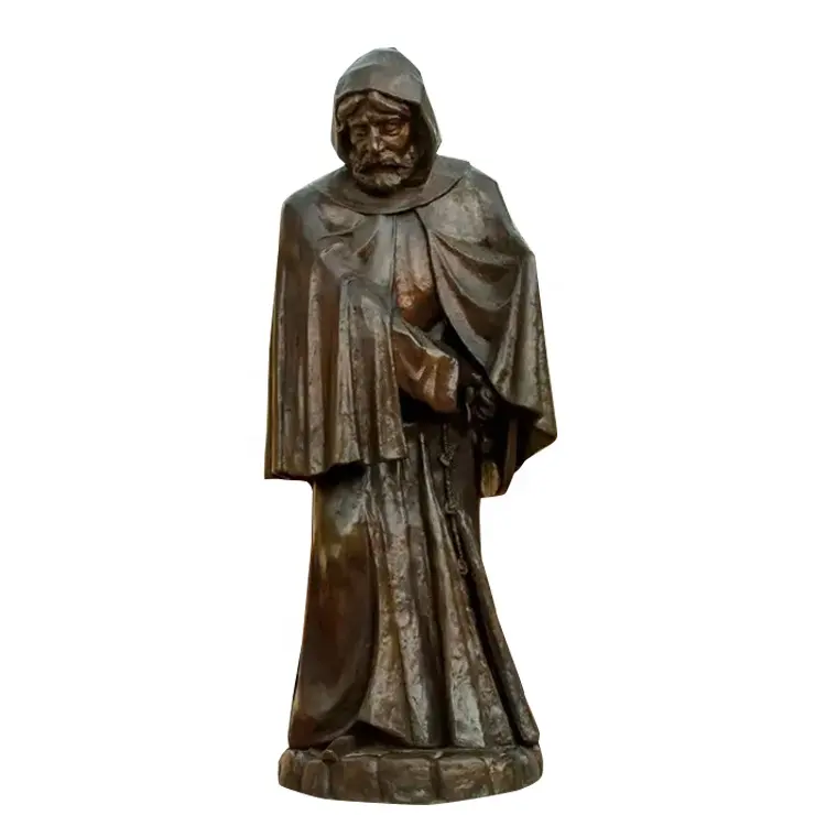 Bronze antique grec mâle dieu statue fonte figure sculpture personnalisé métal artisanat