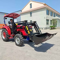Kompaktlader-Baggertraktor Kleiner Radlader-Baggertraktor für Garten- und Kommunaltechnik