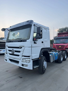 Camión Tractor SINOTRUK HOWO 6x4 de 10 Ruedas Usado de Alta Calidad, Conducción Izquierda, Diésel Euro 3, Motor Weichai, Fabricado en China, Camión Pesado - Product Image 3