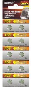 5 Years Shelf Life <strong>LR1130</strong> AG10 <strong>Battery</strong> 1.5V Alkaline Button Cell Silver OEM Service Industrial Tray Bulk Package/blister Card - Product Image 5