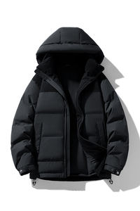 เสื้อโค้ทสองตัวออกแบบโลโก้ได้ตามต้องการสำหรับผู้ชายเสื้อแจ็กเก็ตมีฮู้ดสวมใส่สบายและเป็นที่นิยมในฤดูใบไม้ผลิและฤดูใบไม้ร่วง - Product Image 2