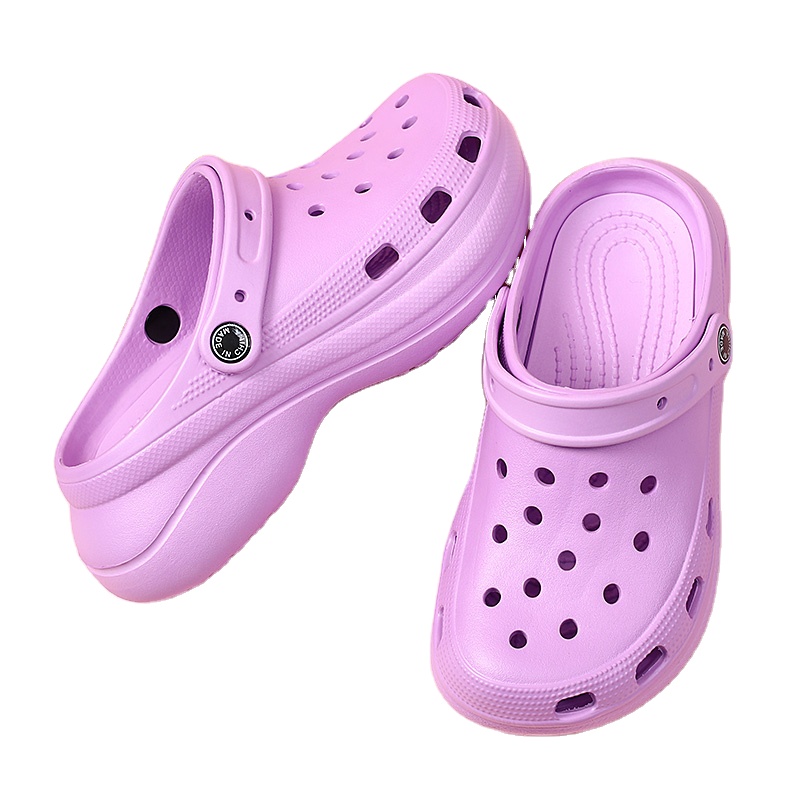 Оптовая продажа 2021, летняя Высококачественная женская повседневная обувь для сада, пляжные сандалии, обувь для рыбалки с дырками