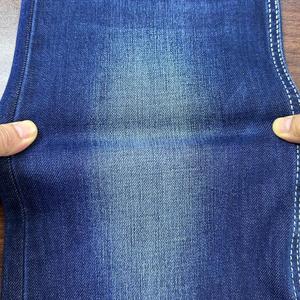Tela Vaquera Cruda Azul Índigo de Sarga Elástica Personalizada Lizhi XH9012W-3A de 11 oz, Rollo por Yarda para Chalecos y Trajes Vaqueros - Product Image 2