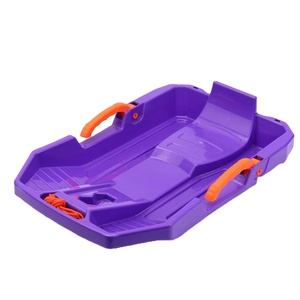 Хит продаж, пластиковые санки, рождественские Санки, Санки с ручками - Product Image 1