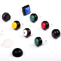 Saklar Tombol Tekan TOOWEI Momentary Maintained Sealed Dome 12mm untuk Panel Kontrol