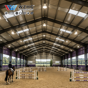 Fournisseur de Projets Industriels Personnalisés : Arène Équestre en Acier pour Programmes de Saut d'Obstacles, Dotée d'un Pack de Cadres Primaires et Secondaires - Product Image 1