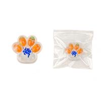 Jouet Squishy Patte de Chat Mignonne en TPR, Rempli d'Eau, Paillettes Fruitées, Jouet Anti-Stress Liquide Kawaii, Cadeau pour Enfants, Idéal pour Fêtes