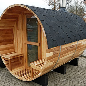 Sauna compact en cèdre rouge avec infrarouge lointain et lumière rouge pour la maison, <span class=keywords><strong>spa</strong></span> personnel de luxe, espace de retraite privé - Product Image 2