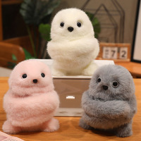 Nouvelle Peluche Hibou Électrique qui Se Tourne, Chante et Apprend à Parler – Poupée Animal de Compagnie Mignonne et Timide, Idéale comme Pendentif de Sac pour Fille, Cadeau