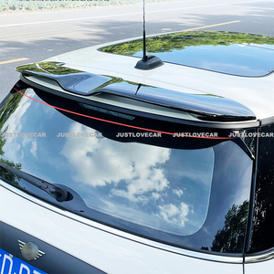 JUSTLOVECAR JCW becquet pour 2014 2016 2018 2021 BMW <span class=keywords><strong>MINI</strong></span> COOPER F55 F56 ABS voiture arrière coffre becquet <span class=keywords><strong>aile</strong></span> lèvre canard - Product Image 2