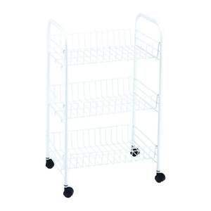 เครื่องมือหมุนอเนกประสงค์สีขาวรถเข็นขนาด40x26x62H - Product Image 2