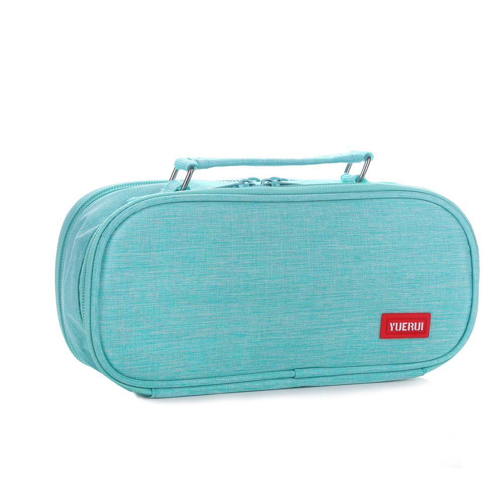 Estuche Para Lapices 12 Piezas, Bolsa Impermeable Con Cremallera